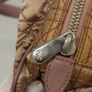 Christian Dior Canage Hand Bag Nylon Pink Auth bs23930-17