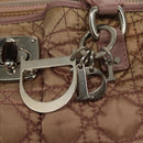Christian Dior Canage Hand Bag Nylon Pink Auth bs23930-10