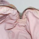 Christian Dior Canage Hand Bag Nylon Pink Auth bs23930-20