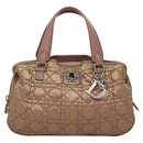 Christian Dior Canage Hand Bag Nylon Pink Auth bs23930-13