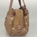 Christian Dior Canage Hand Bag Nylon Pink Auth bs23930-3