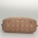 Christian Dior Canage Hand Bag Nylon Pink Auth bs23930-5