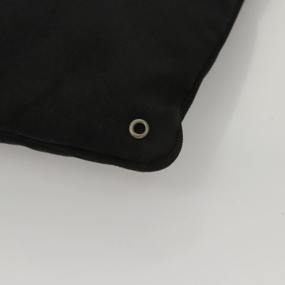 GUCCI Shoulder Bag Canvas Black Auth bs23933