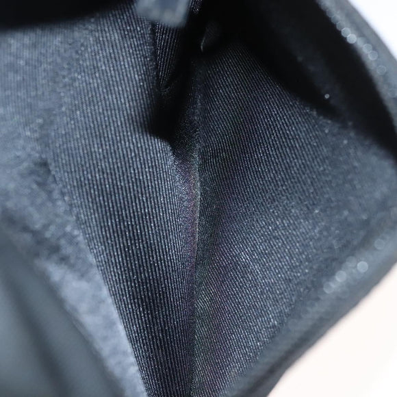 GUCCI Shoulder Bag Canvas Black Auth bs23933