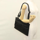 GUCCI Shoulder Bag Canvas Black Auth bs23933-25