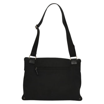 GUCCI Shoulder Bag Canvas Black Auth bs23933 - 0