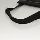 GUCCI Shoulder Bag Canvas Black Auth bs23933-7