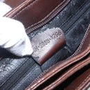 GUCCI Tote Bag Leather Brown Auth bs23937-23