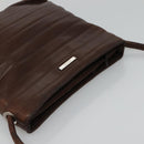 GUCCI Tote Bag Leather Brown Auth bs23937-6