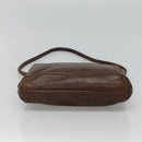 GUCCI Tote Bag Leather Brown Auth bs23937-9