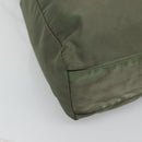 PRADA Shoulder Bag Nylon Khaki Auth bs23949-14