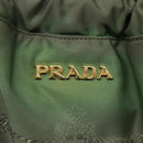 PRADA Shoulder Bag Nylon Khaki Auth bs23949-10
