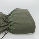 PRADA Shoulder Bag Nylon Khaki Auth bs23949-3