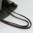 PRADA Shoulder Bag Nylon Khaki Auth bs23949-7