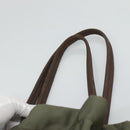 PRADA Shoulder Bag Nylon Khaki Auth bs23949-8