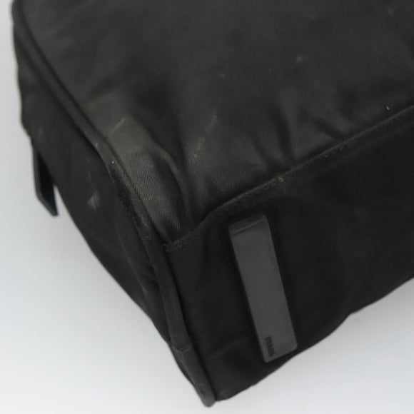 PRADA Hand Bag Nylon Black Auth bs23959