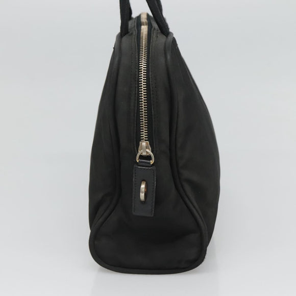 PRADA Hand Bag Nylon Black Auth bs23959