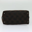 Salvatore Ferragamo Shoulder Bag Canvas Brown Auth bs23964-5