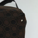 Salvatore Ferragamo Shoulder Bag Canvas Brown Auth bs23964-15