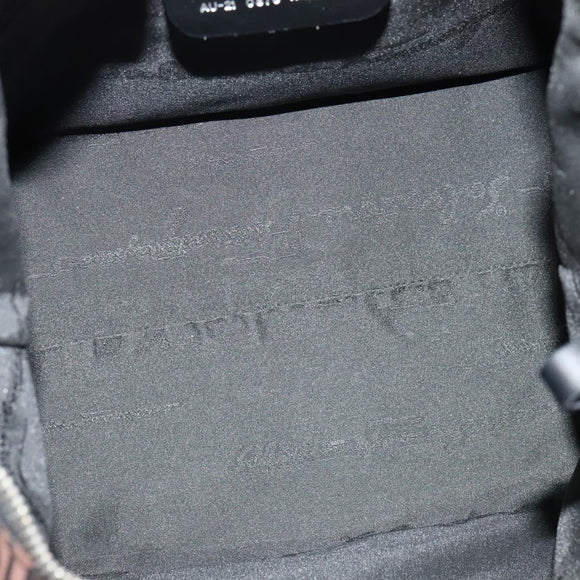 Salvatore Ferragamo Shoulder Bag Canvas Brown Auth bs23964