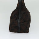 Salvatore Ferragamo Shoulder Bag Canvas Brown Auth bs23964-4