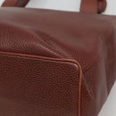 Salvatore Ferragamo Shoulder Bag Leather Brown Auth bs23965-15