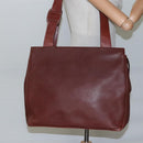 Salvatore Ferragamo Shoulder Bag Leather Brown Auth bs23965-22