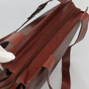 Salvatore Ferragamo Shoulder Bag Leather Brown Auth bs23965-6