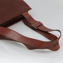 Salvatore Ferragamo Shoulder Bag Leather Brown Auth bs23965-7