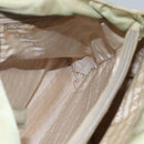 PRADA Hand Bag Nylon Beige Auth bs23980-18
