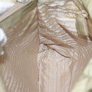 PRADA Hand Bag Nylon Beige Auth bs23980-19