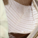 PRADA Hand Bag Nylon Beige Auth bs23980-20