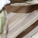 PRADA Hand Bag Nylon Beige Auth bs23980-22