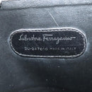 Salvatore Ferragamo Business Bag Leather Black Auth bs23984-16