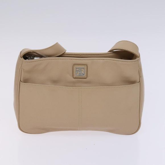 Poro Ralph Lauren Shoulder Bag Wool 2 Set Gray Beige Auth bs23987