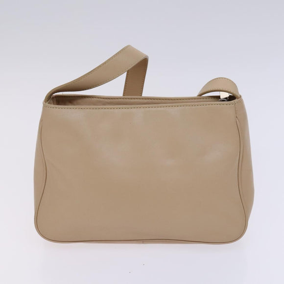Poro Ralph Lauren Shoulder Bag Wool 2 Set Gray Beige Auth bs23987