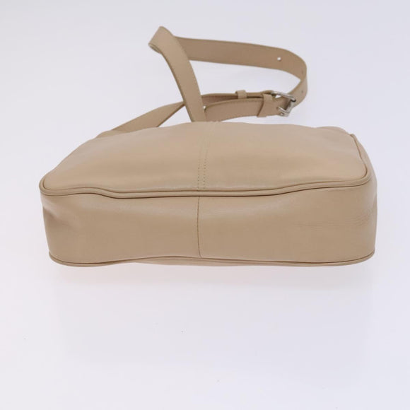 Poro Ralph Lauren Shoulder Bag Wool 2 Set Gray Beige Auth bs23987