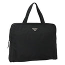 PRADA Hand Bag Nylon Black Auth bs24002-1