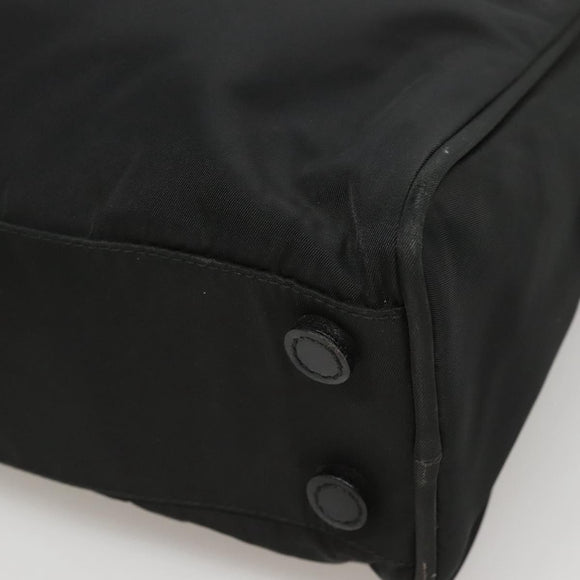 PRADA Hand Bag Nylon Black Auth bs24002