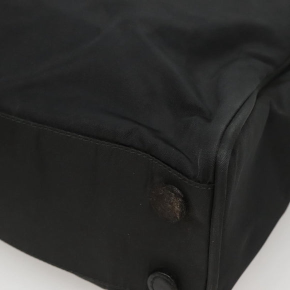 PRADA Hand Bag Nylon Black Auth bs24002