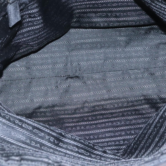 PRADA Hand Bag Nylon Black Auth bs24002