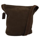 Coach Shoulder Bag Leather Brown Auth bs24024-1