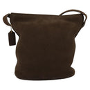 Coach Shoulder Bag Leather Brown Auth bs24024-2