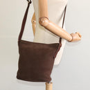 Coach Shoulder Bag Leather Brown Auth bs24024-20