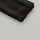 BOTTEGA VENETA Pouch Leather Black Auth bs24042-11