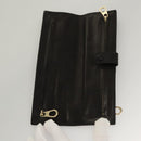 BOTTEGA VENETA Pouch Leather Black Auth bs24042-13