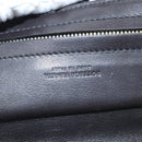 BOTTEGA VENETA Pouch Leather Black Auth bs24042-14