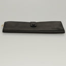 BOTTEGA VENETA Pouch Leather Black Auth bs24042-7