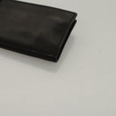 BOTTEGA VENETA Pouch Leather Black Auth bs24042-9