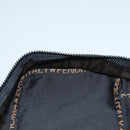 FENDI Hand Bag Canvas Black Auth bs24044-18
